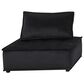 HOMLUX Anna A 4-Piece Stationary Sectional Sofa in Black Velvet, , large