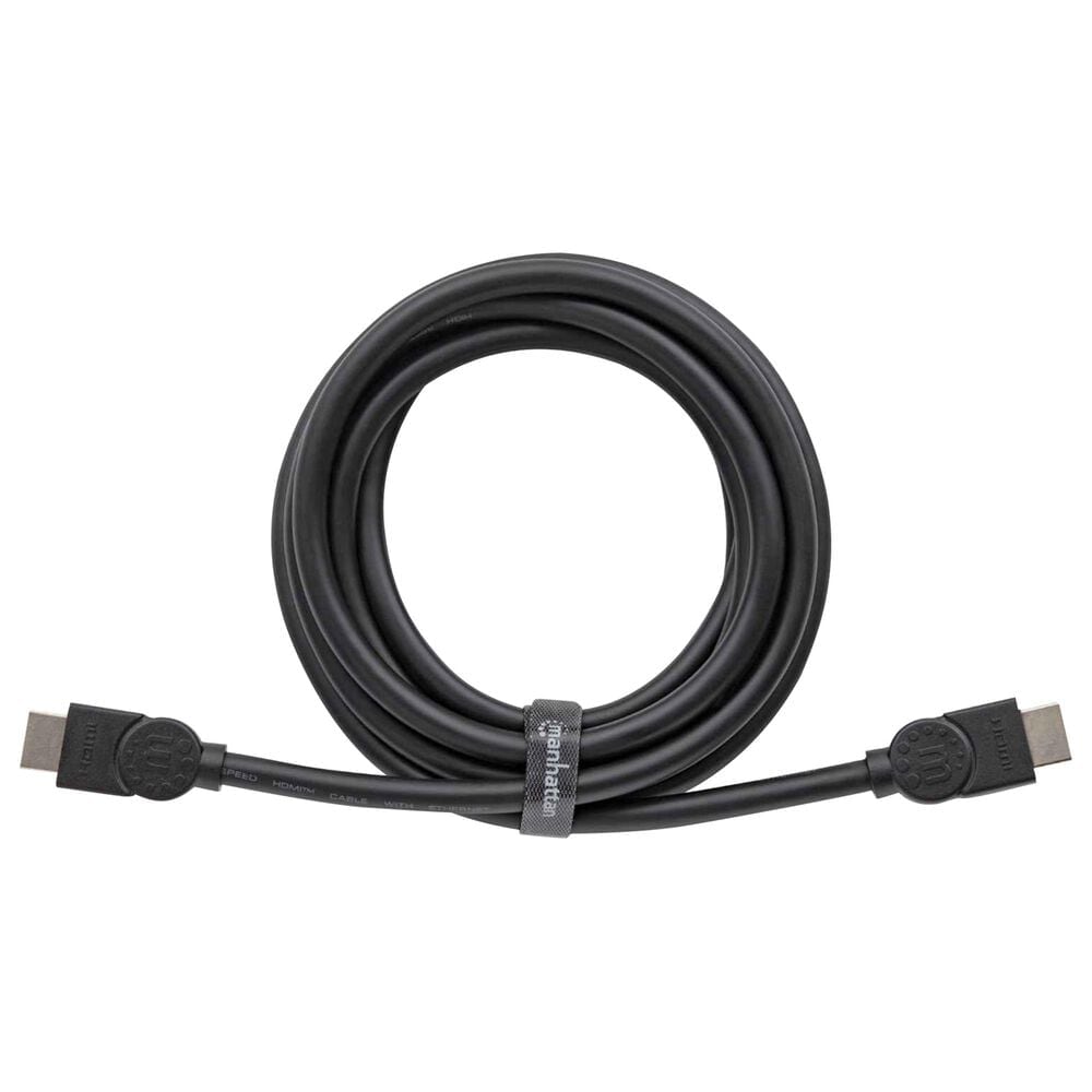 Manhattan 10" Certified Premium High Speed HDMI Cable with Ethernet in Black, , large