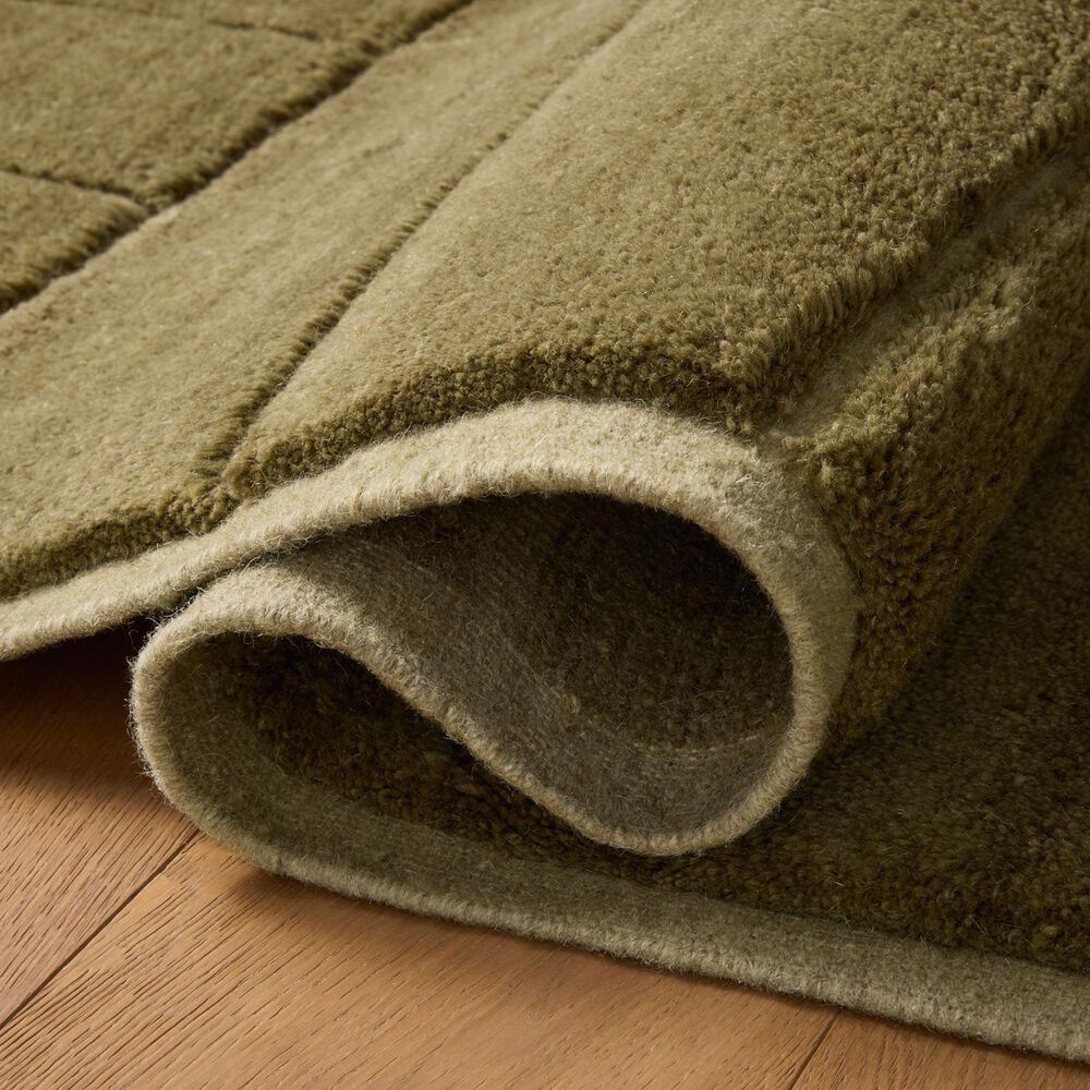 Loloi Bracken Moss and Olive 2'9" x 11'6" Runner, , large