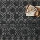 Loloi Cecelia 9"3" x 13" Smoke and Dark Grey Area Rug, , large
