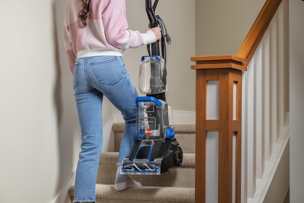Bissell TurboClean Upright Deep Cleaner in Blue, , large
