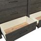 Riva Ridge Mill Creek 5 Piece Queen Low Profile Bed Set in Carob, , large