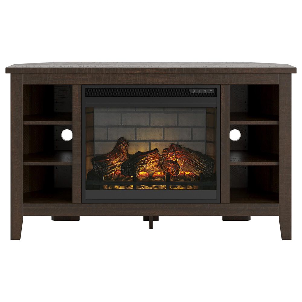 Signature Design by Ashley Camiburg 48" TV Stand with Electric Infrared Fireplace Insert in Warm