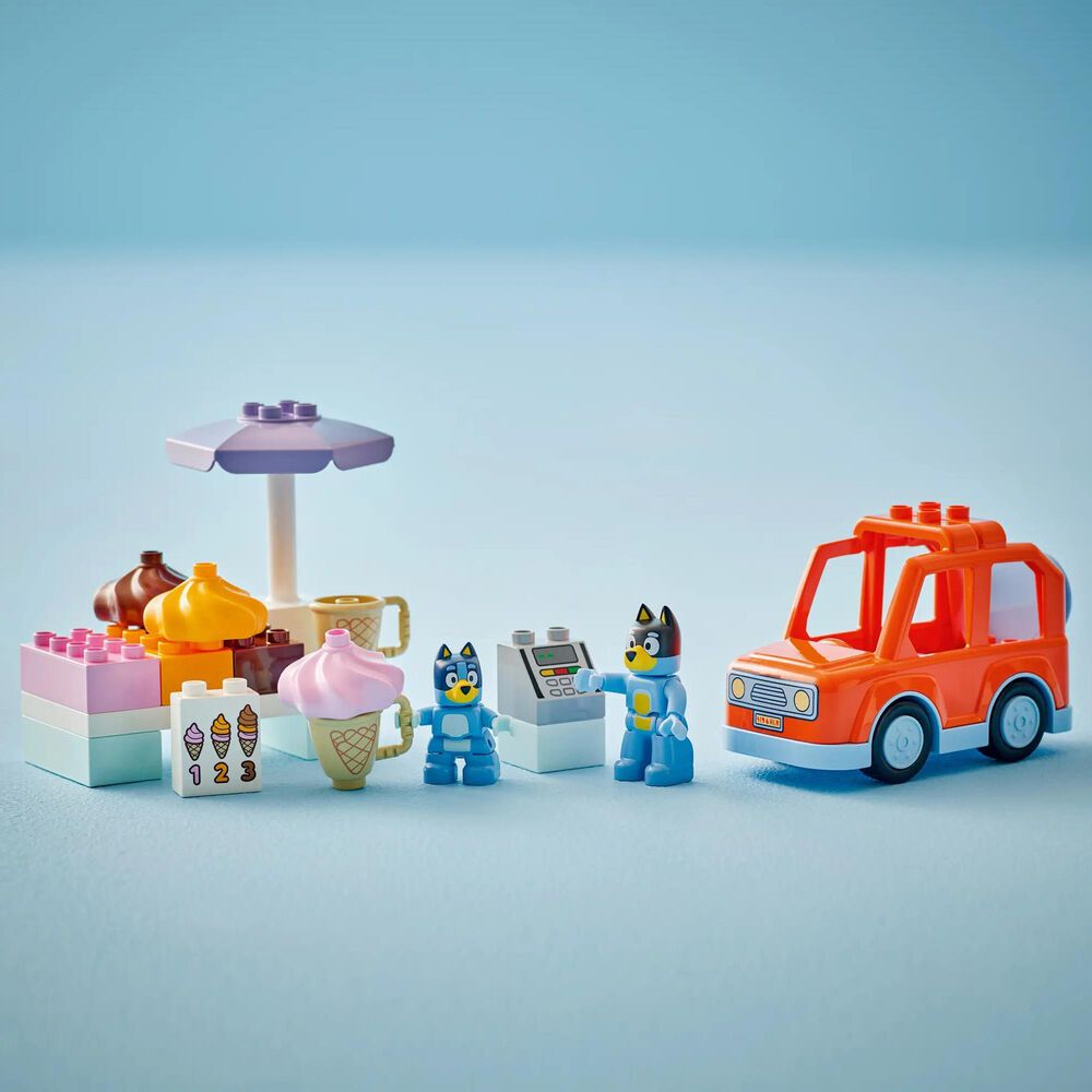 LEGO Ice Cream Trip with Bluey Building Set in Multicolor, , large
