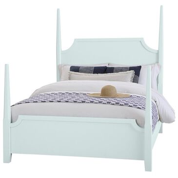 Viceray Collections Tide and Timber Full Poster Bed in Blue Maple, , large