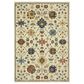 Oriental Weavers Francesca Transitional 6"7" x 9"6" Ivory Area Rug, , large