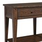 Belle Furnishings Lake House Sofa Table in Rustic Brown, , large