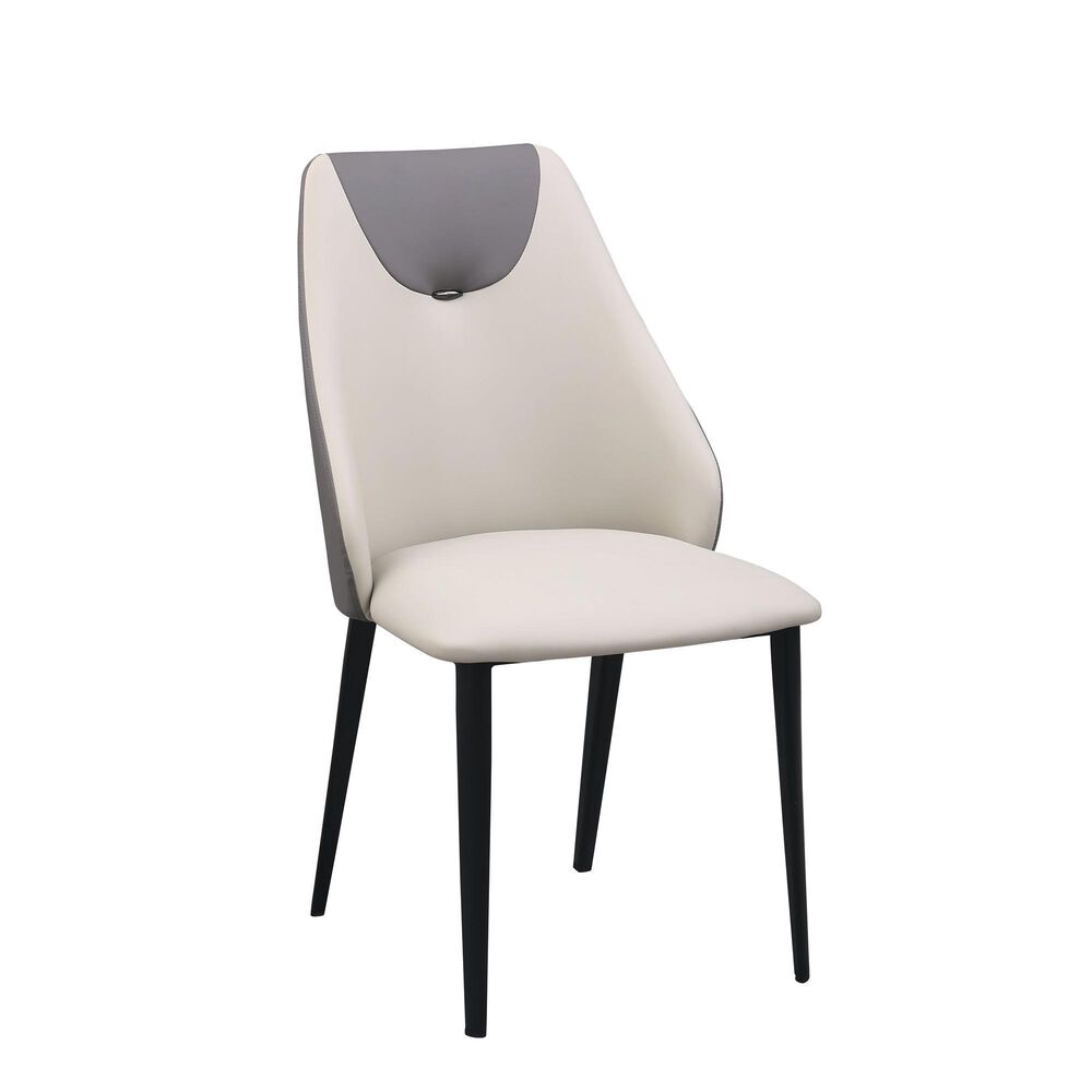 Monroe Jocelyn Side Chair in Matte Black, , large