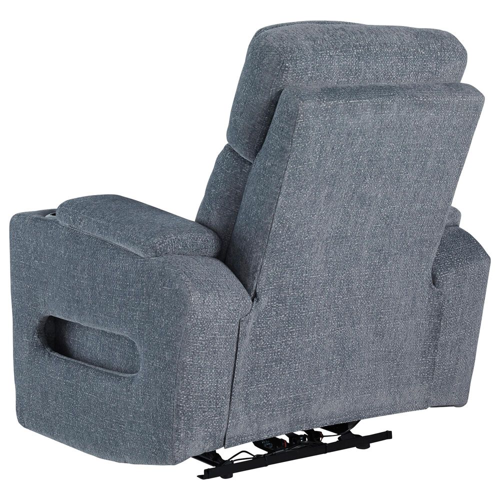 Ashley Forest Lake Power Recliner in Steel, , large