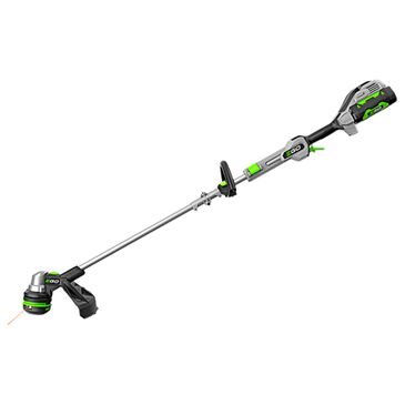 EGO 15" PowerLoad String Trimmer with Telescopic Aluminum Shaft with 2.5Ah Battery and Standard Chargers PLUS Extra POWER+ 2.5 Amp Hour Battery with Fuel Gauge, , large