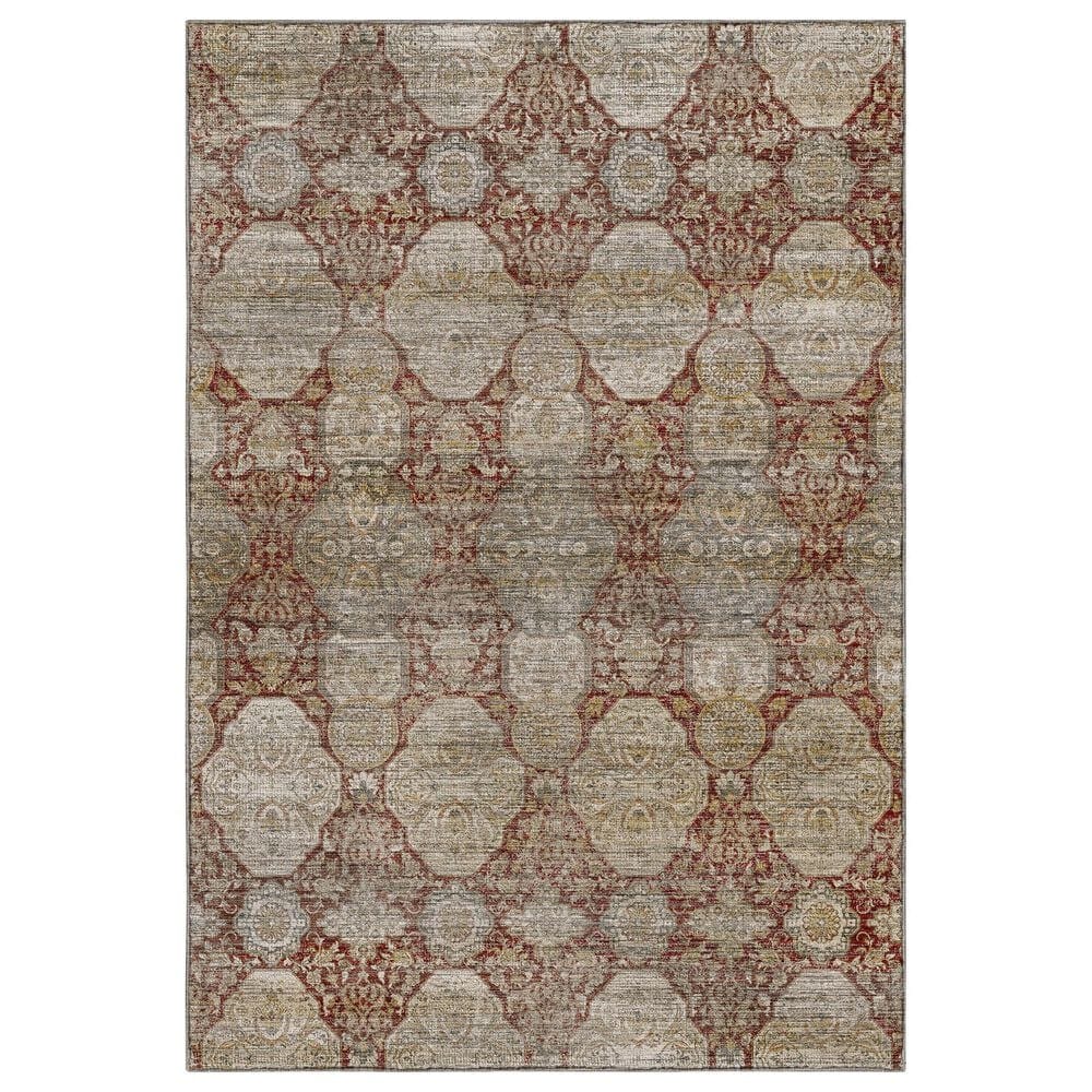 Dalyn Rug Company Aristo Burgundy 9" x 12" Area Rug, , large