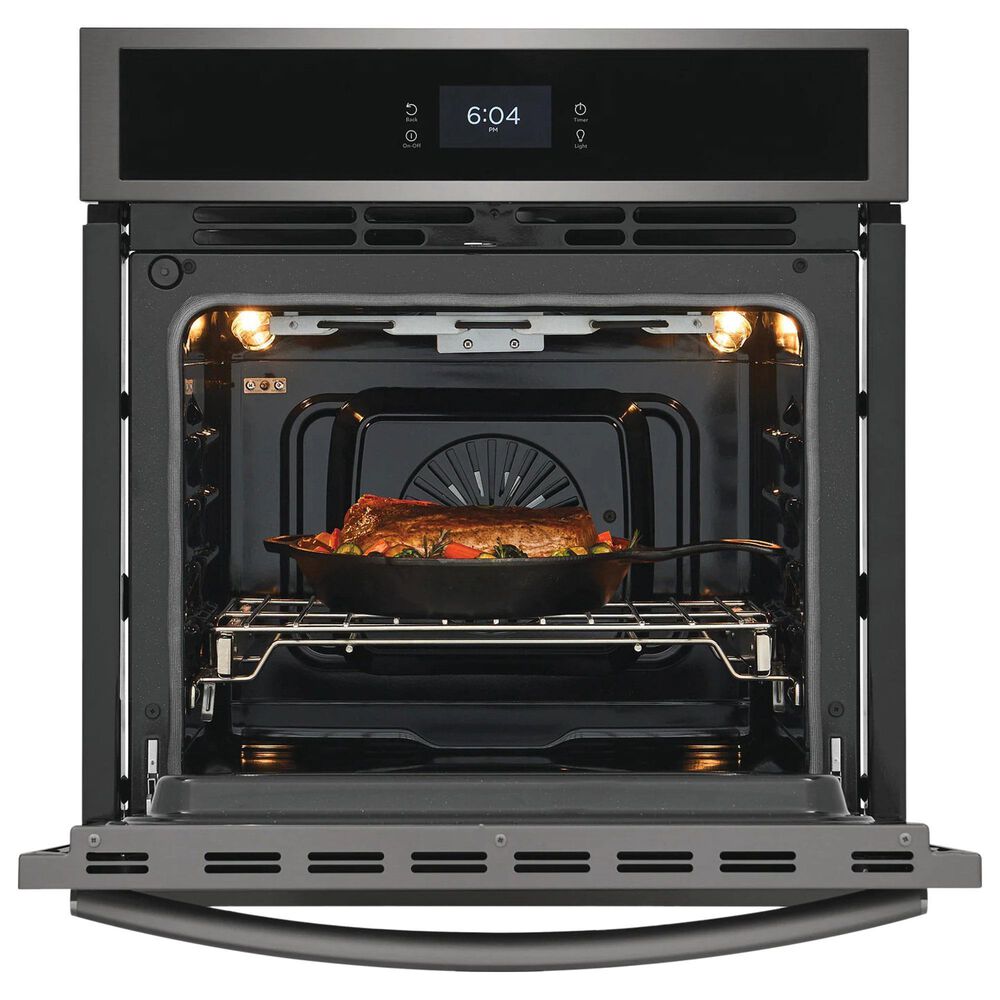 Frigidaire Gallery 27&#39;&#39; Single Electric Wall Oven with Total Convection in Black Stainless Steel, , large