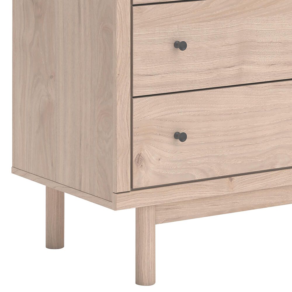 Ashley Arloster 6-Drawer Dresser and Mirror in Tan, , large