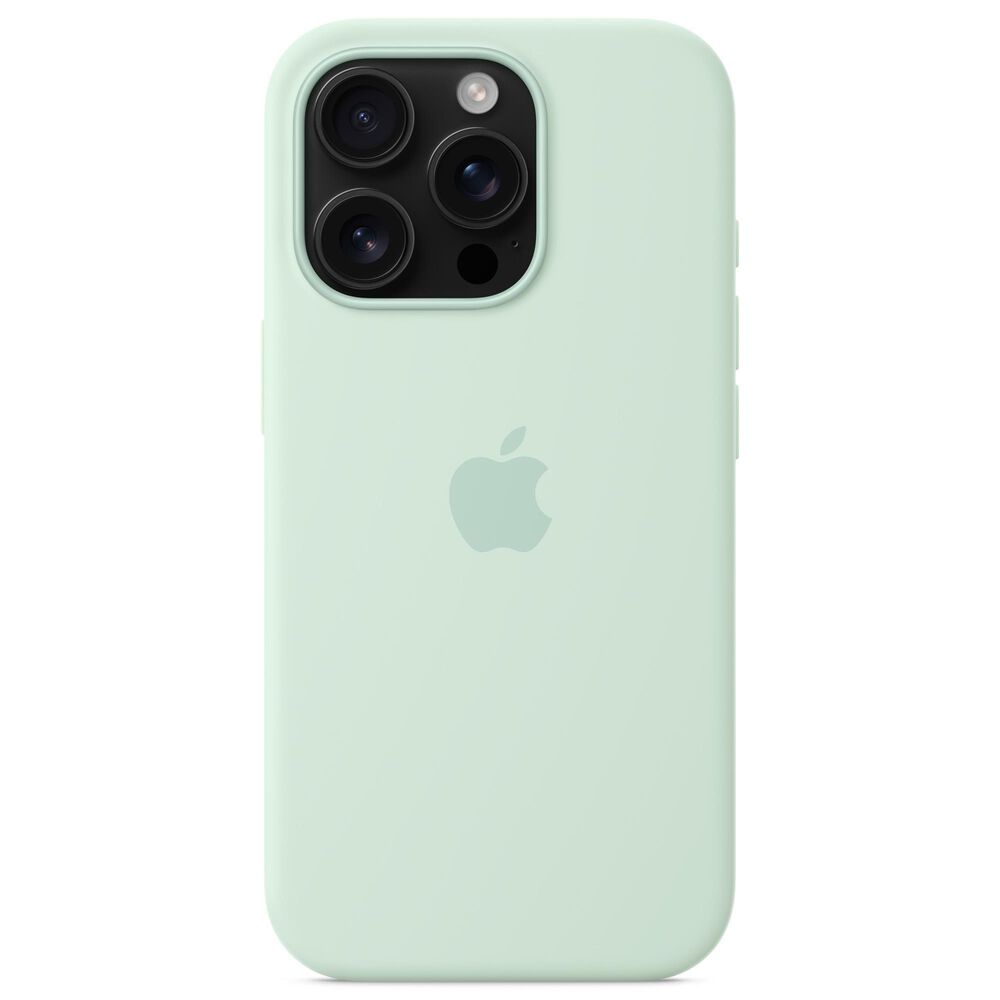 Apple Silicone Case with MagSafe for iPhone 16 Pro in Aquamarine, , large