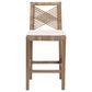 Baxton Studio Poltak Counter Stool in Grey Natural, , large