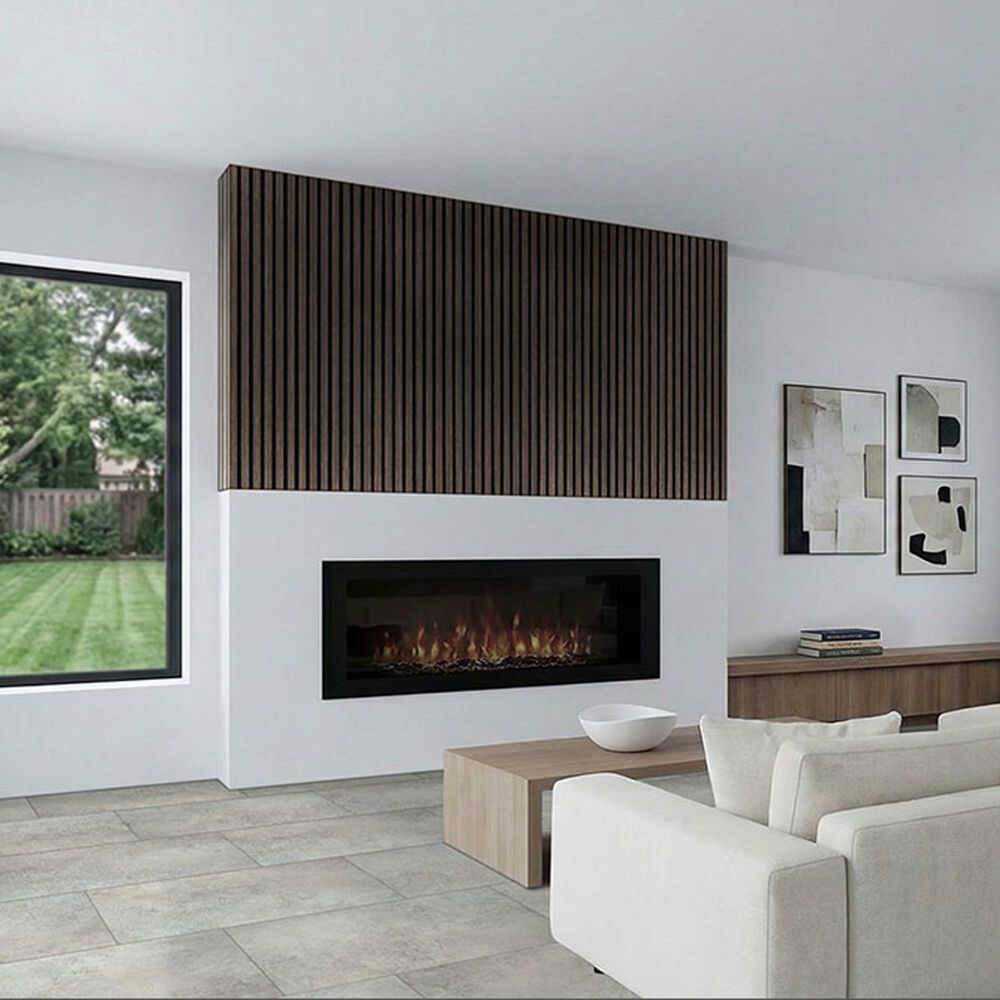 MS International Sonowood Espresso 24" x 48" Acoustic Wood Slat Panels, , large