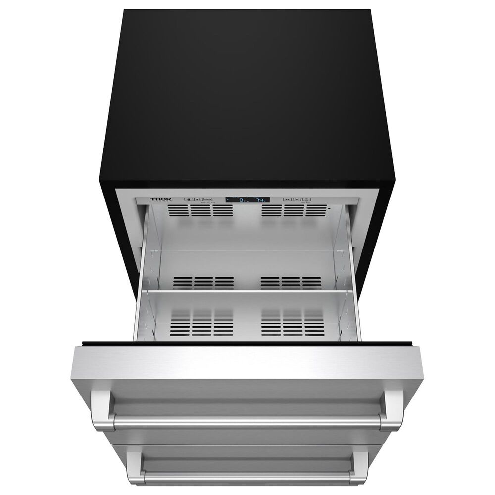 Thor Kitchen Gordon Ramsay 24" Undercounter Freezer in Stainless Steel, , large
