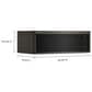 KitchenAid 1.1 Cu. Ft. Smart Low Profile Microwave Hood Combination with Dual Fan Ventilation in Black Stainless Finish, , large