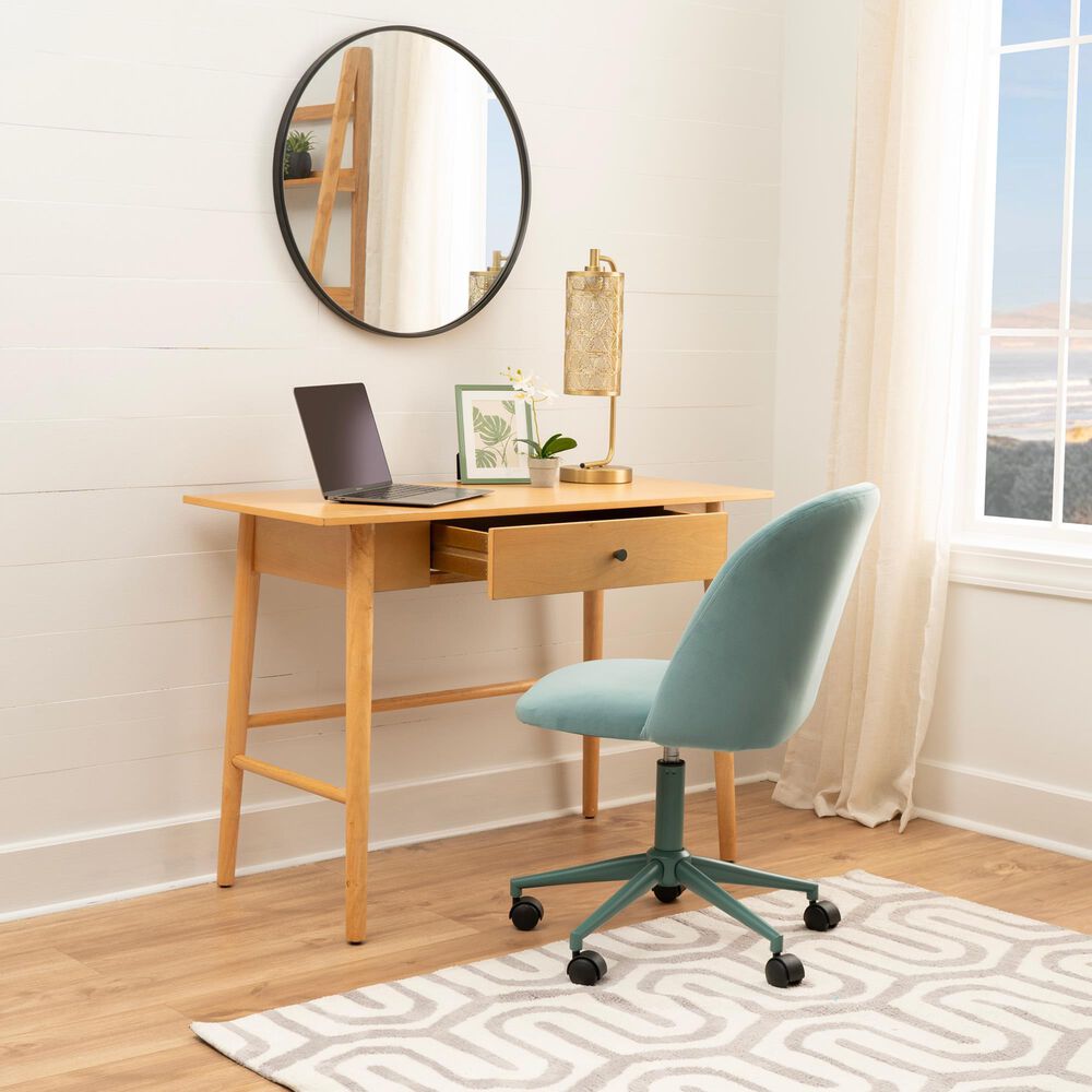 Linon Home Decor Charlotte Writing Desk Natural, , large