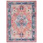 Safavieh Riviera 4"5" x 6"5" Navy and Red Area Rug, , large