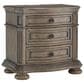 Ashley Ardenfield 3-Drawer Nightstand in Light Brown, , large