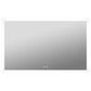 Lexora Home Aurorium 40" x 28" LED Vanity Mirror in White, , large