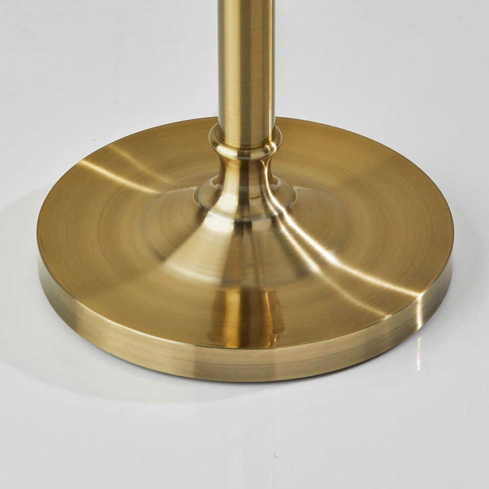 Adesso Barton Floor Lamp in Antique Brass, , large