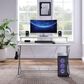 OSP Home Emulator Battlestation Gaming Desk in White and Carbon, , large