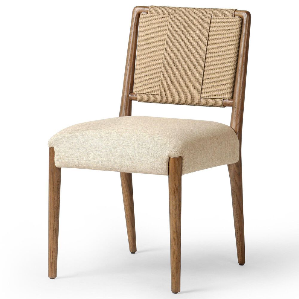 Four Hands Rothler Side Chair in Tan Ash, , large