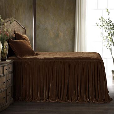 HiEnd Accents Stella 3-Piece Queen Bedspread Set in Copper Brown, , large