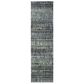 Oriental Weavers Atlas 8033J 2"6" x 12" Blue and Grey Runner, , large