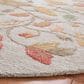 Safavieh Martha Stewart 6" Round Persimmon Red Area Rug, , large