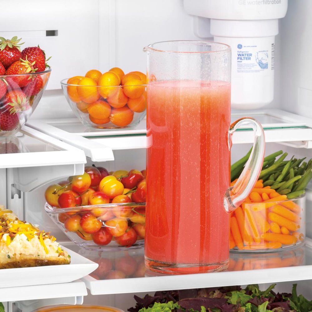 GE Appliances 18.6 Cu. Ft. Counter-Depth French-Door Refrigerator in Slate, , large