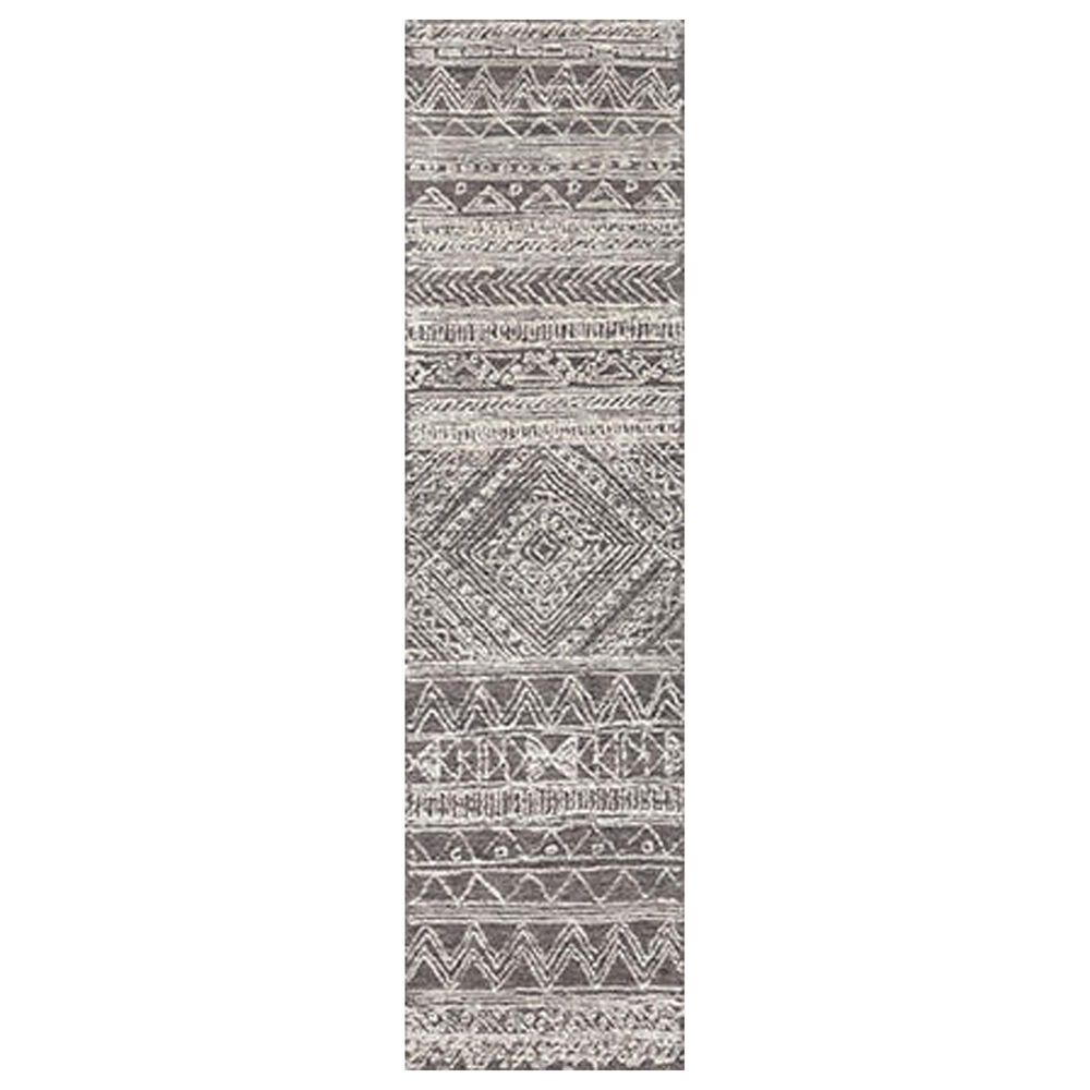 Momeni Mallorca 2" x 8" Gray Runner, , large