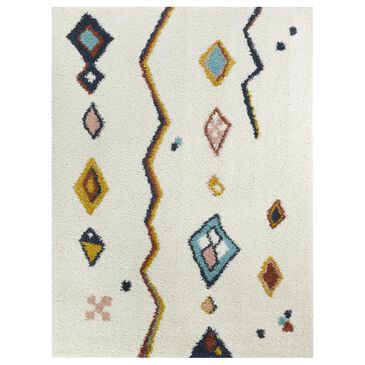Balta Rugs Backstedt 5"3" x 7" White Area Rug, , large
