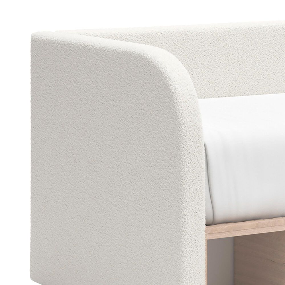 Ashley Arloster Twin Upholstered Day Bed with Storage  in Tan/White, , large