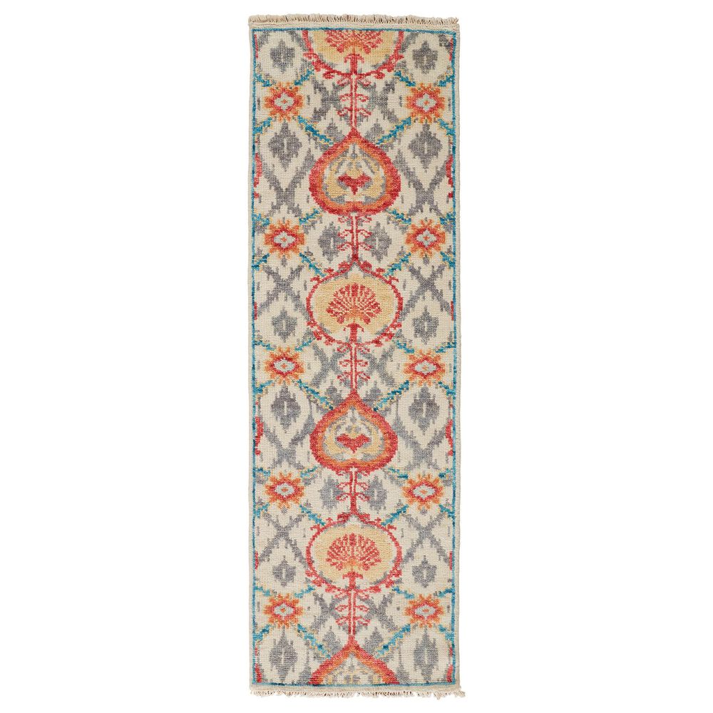 Feizy Rugs Beall 2'6" x 8' Rust Runner, , large