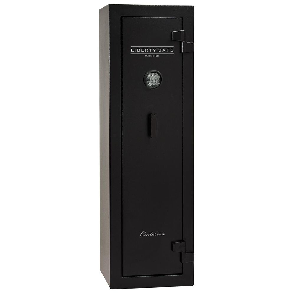 Liberty Safe & Security Centurion 12 Gun-Dual Safe with Electronic Lock in Textured Black and Gray Fabric, , large
