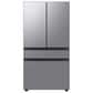 Samsung Bespoke Bespoke 23 Cu. Ft. French Door Refrigerator with Beverage Center - Stainless Steel Panels Included, , large