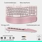 Logitech Ergo Wave Keys and Lift Combo in Rose, , large
