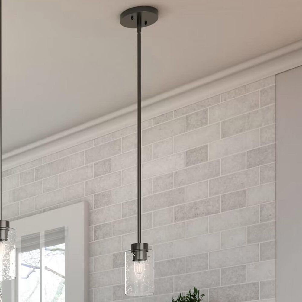Hunter Hartland 19013 1-Light Mini Pendant in Noble Bronze, , large