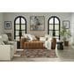 Nourison Garden Oasis Floral Mocha 4" x 6" Indoor/Outdoor Area Rug, , large