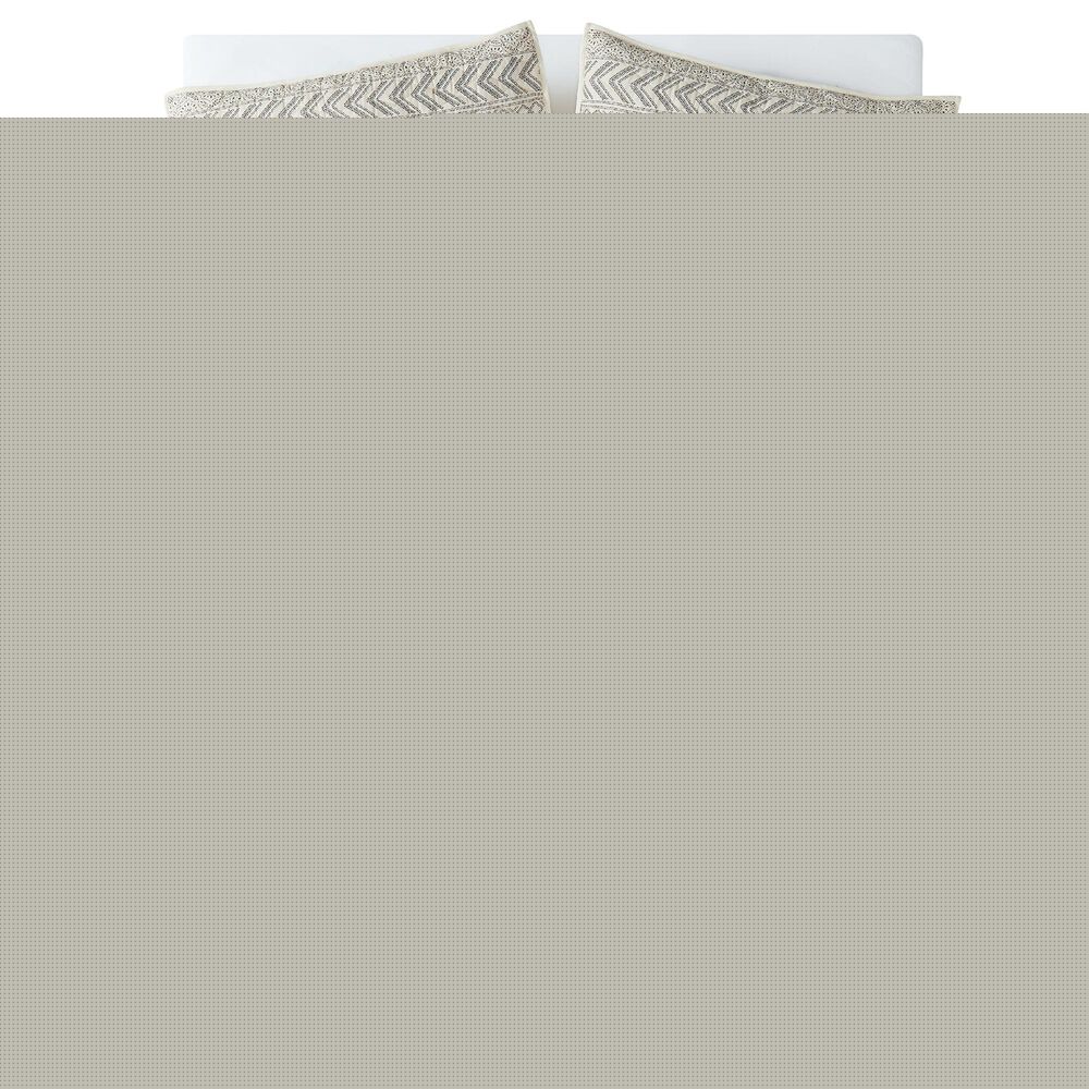 Pem America Chase 3-Piece Full/Queen Quilt Set in Cream and Black, , large