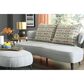 Ashley Hollyann Oversized Accent Ottoman in Gray, , large