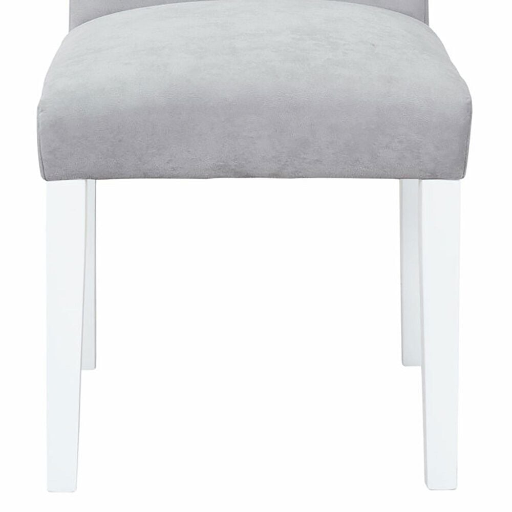 Global Furniture Usa Monaco Side Chair in White, , large