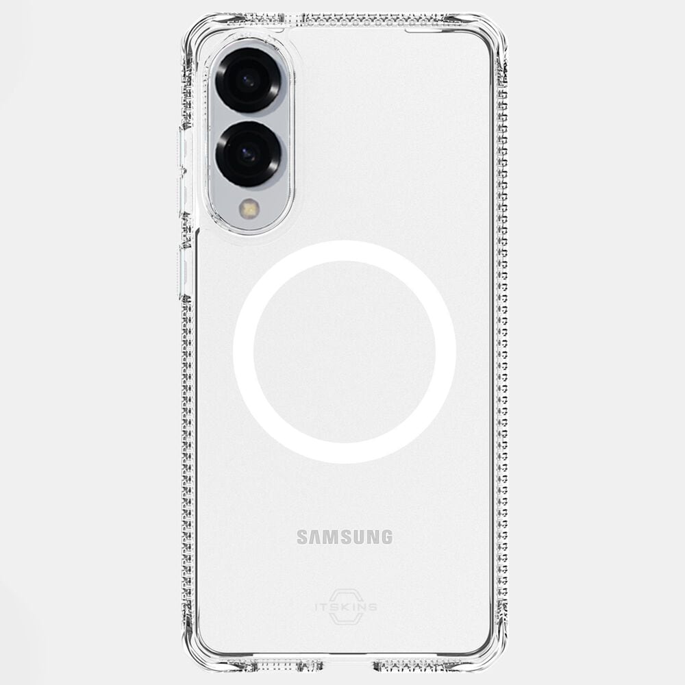 ITSkins Hybrid R Clear MagSafe Case for Samsung Galaxy S25 Edge in Clear, , large