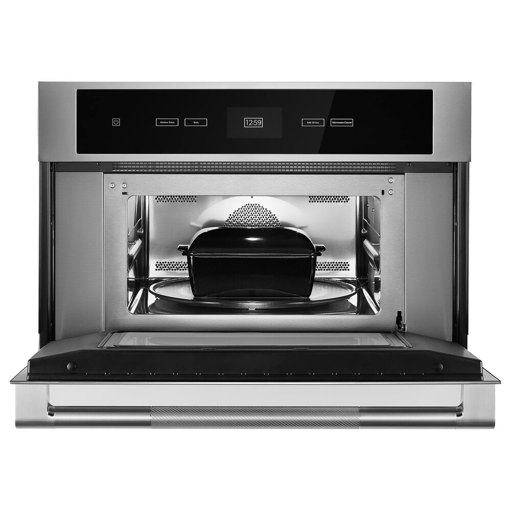 JennAir Rise 30&quot; Built-In Microwave Oven with Speed-Cook in Stainless Steel, , large