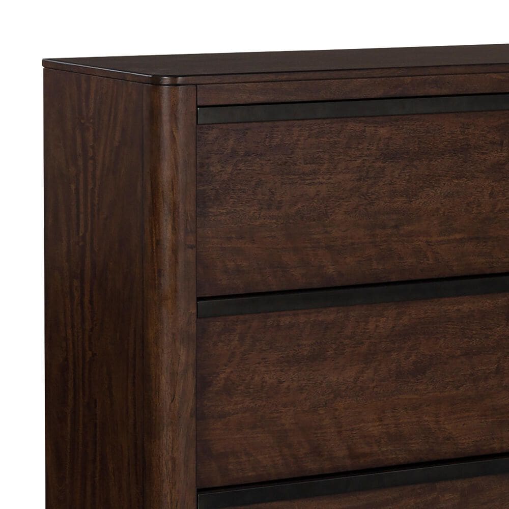 Millenium Dilenno 6-Drawer Dresser and Mirror in Dark Brown, , large