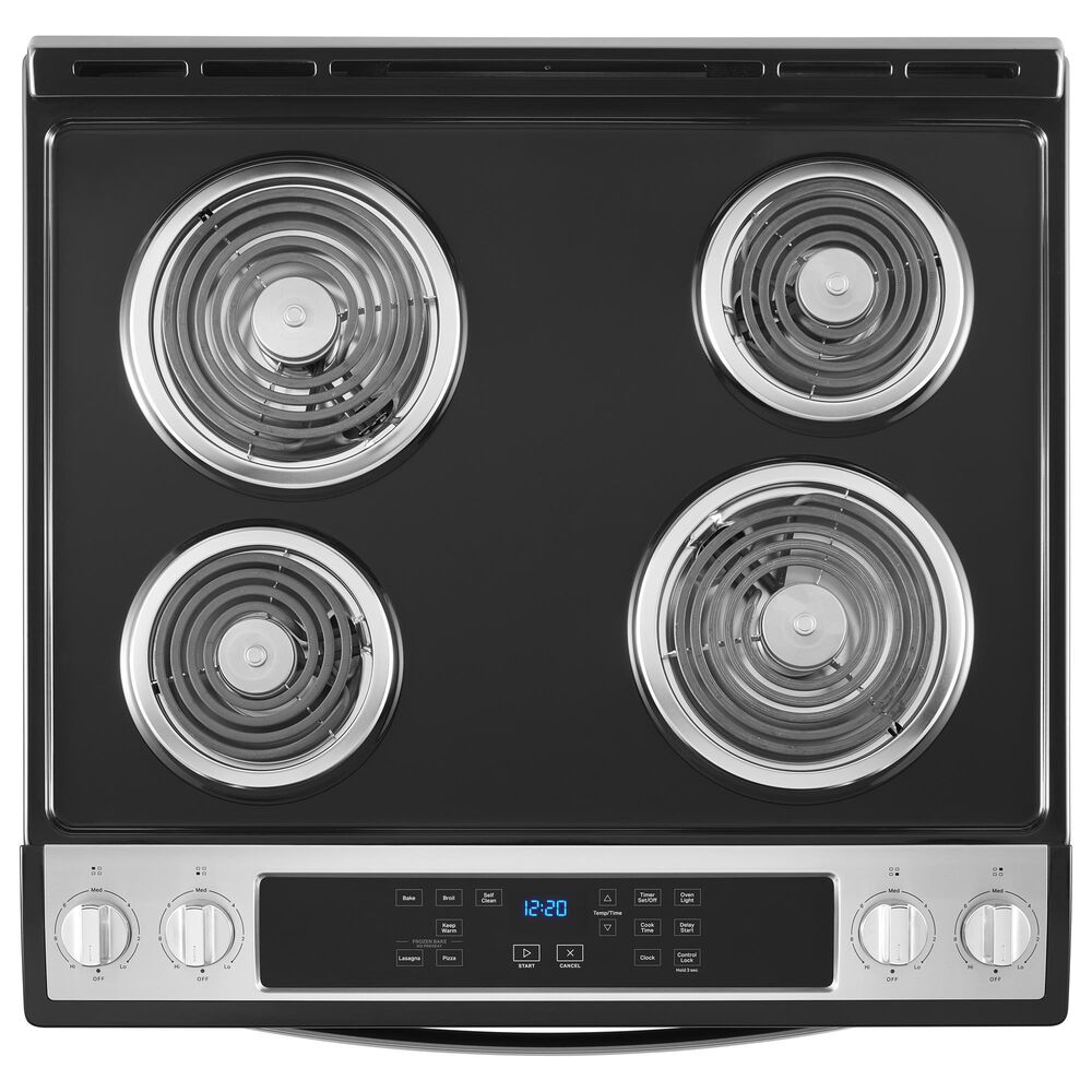 Whirlpool 4.8 Cu. Ft. Slide-in Electric Range in Stainless Steel, , large
