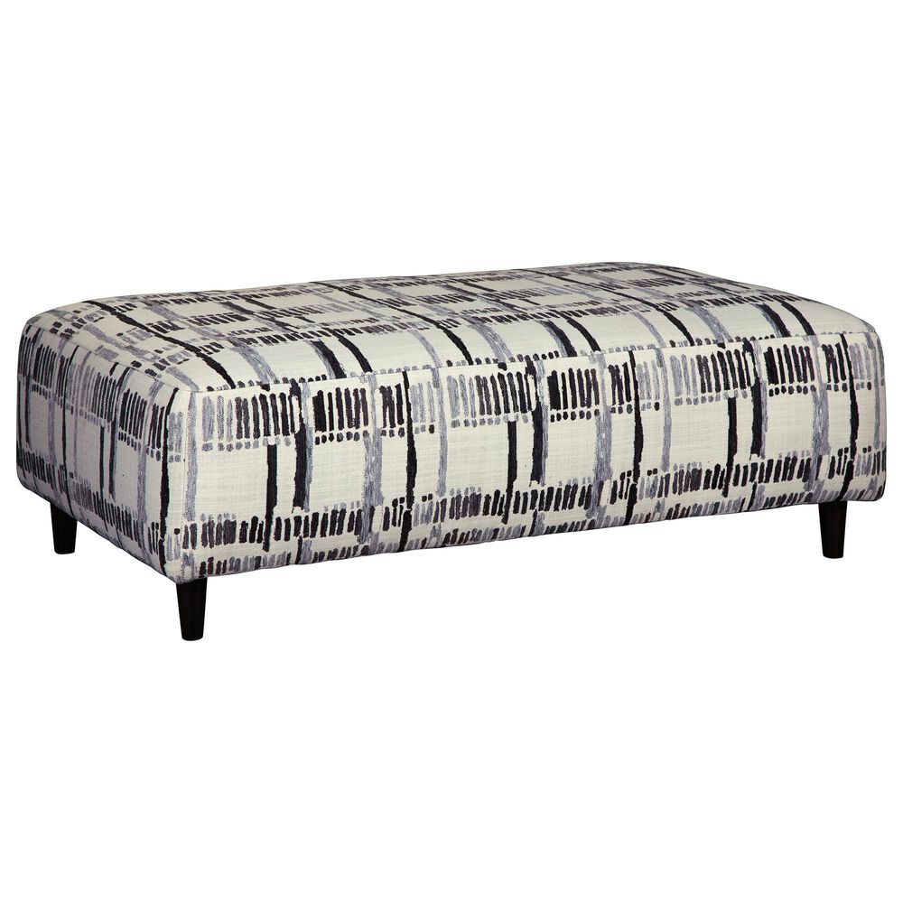Signature Design by Ashley Kennewick Oversized Accent Ottoman in Geographic , , large